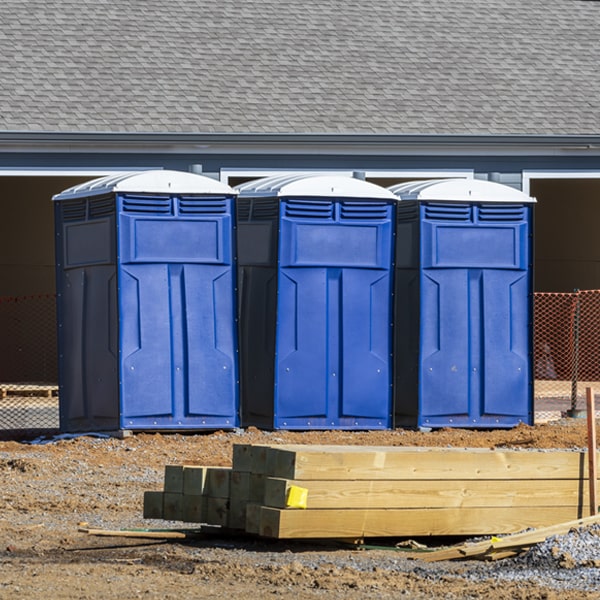 do you offer hand sanitizer dispensers inside the porta potties in Colwell IA